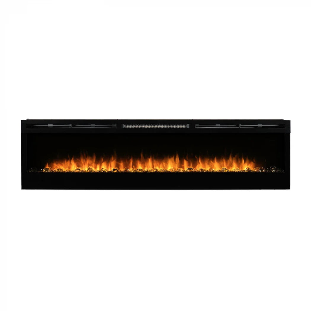 Șemineu Electric Prism 74" Optiflame - Suport de Perete sau Încastrat, 1.1 kW