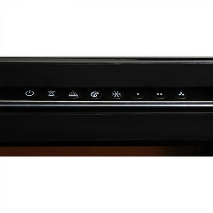 Șemineu Electric Prism 74" Optiflame - Suport de Perete sau Încastrat, 1.1 kW