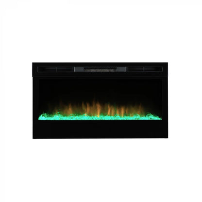 Prism 34" - Șemineu Electric cu Tehnologie Optiflame