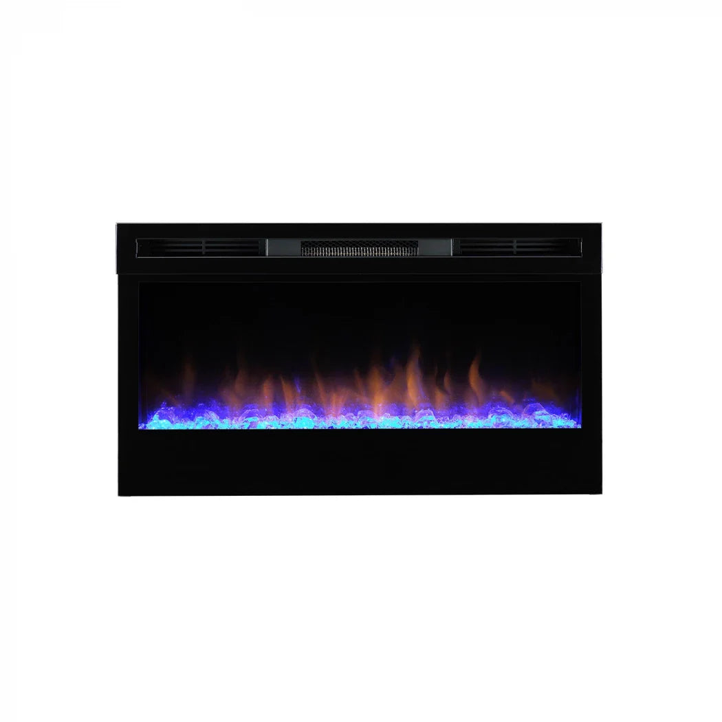 Prism 34" - Șemineu Electric cu Tehnologie Optiflame