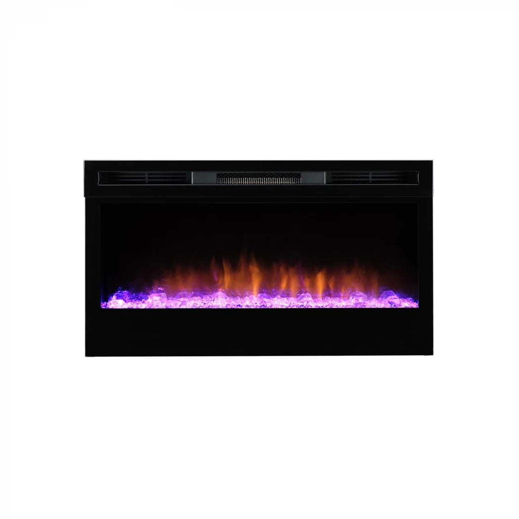 Prism 34" - Șemineu Electric cu Tehnologie Optiflame