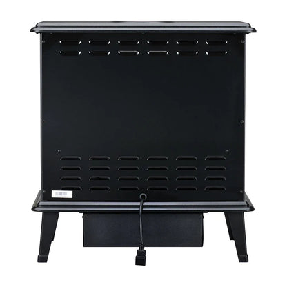 Șemineu electric Stockbridge - Negru, cu efect de vapori de apă