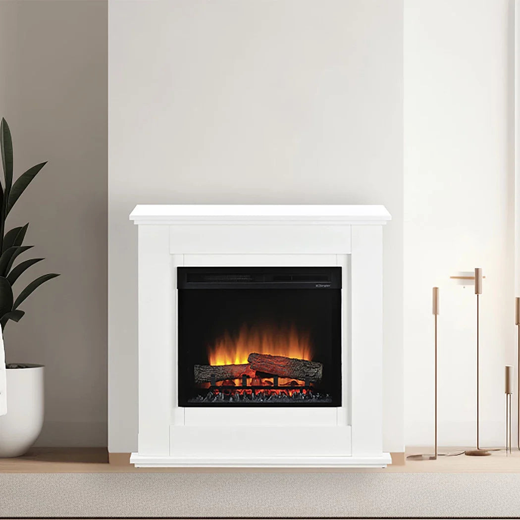 Șemineu Electric Dimplex Unity - Alb Elegant, Tehnologie Optiflame Realistă