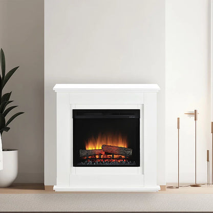 Șemineu Electric Dimplex Unity - Alb Elegant, Tehnologie Optiflame Realistă