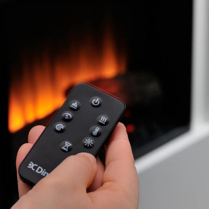 Șemineu Electric Dimplex Unity - Alb Elegant, Tehnologie Optiflame Realistă