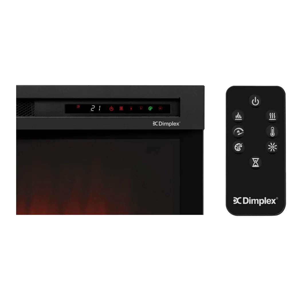 Șemineu Electric Dimplex Unity - Alb Elegant, Tehnologie Optiflame Realistă