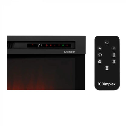 Șemineu Electric Dimplex Unity - Alb Elegant, Tehnologie Optiflame Realistă