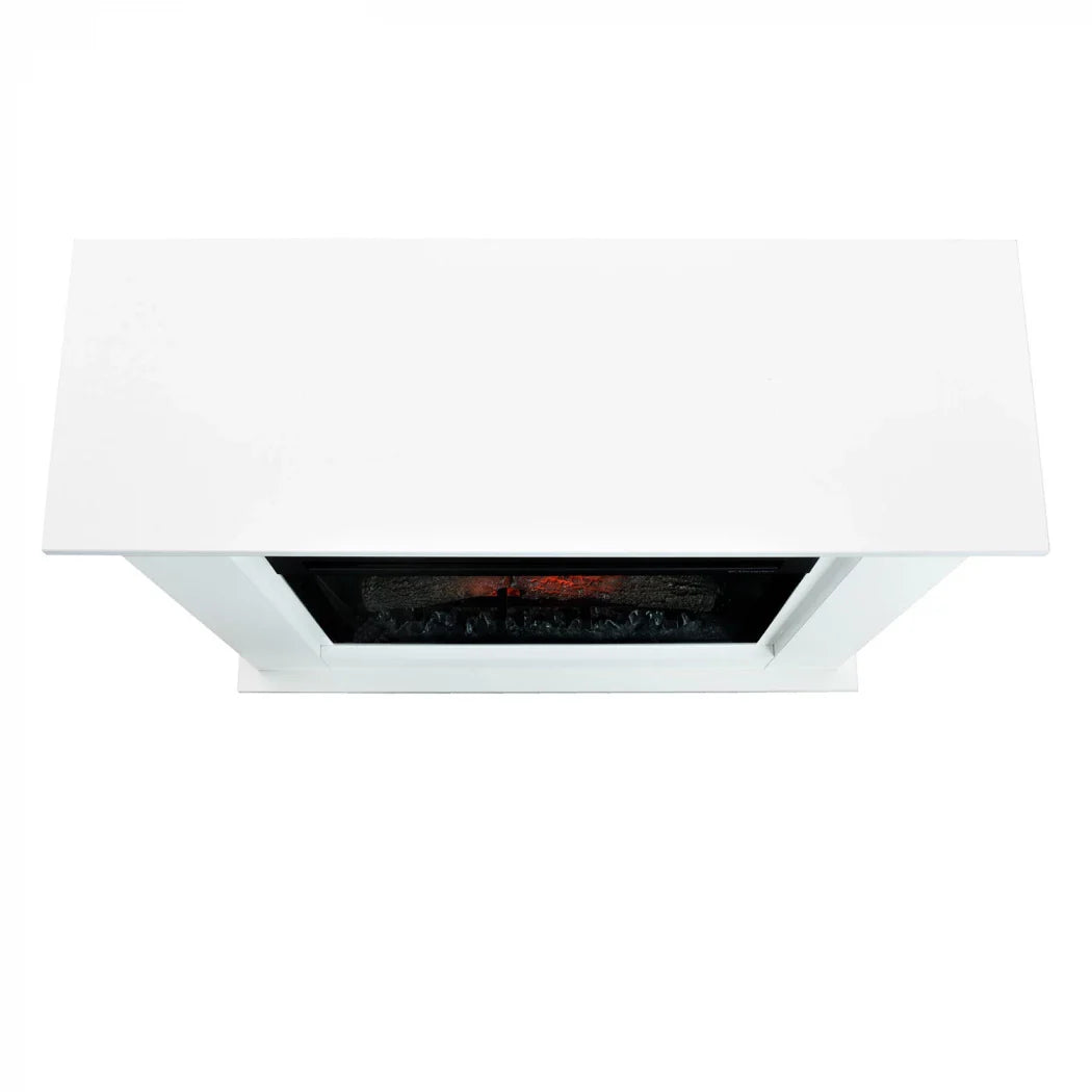 Șemineu Electric Dimplex Unity - Alb Elegant, Tehnologie Optiflame Realistă