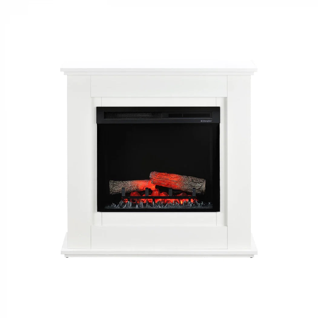 Șemineu Electric Dimplex Unity - Alb Elegant, Tehnologie Optiflame Realistă