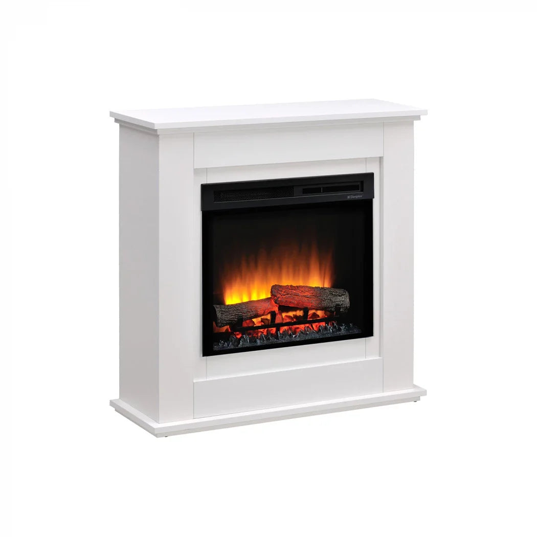 Șemineu Electric Dimplex Unity - Alb Elegant, Tehnologie Optiflame Realistă