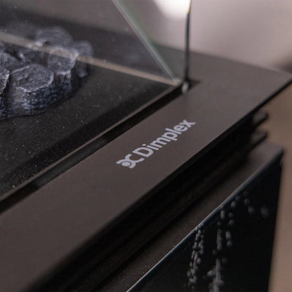 Șemineu Electric Încorporat pe 3 Laturi Dimplex Vista 130 III cu Tehnologie Opti-V 3D și Control de la Distanță - Putere de Încălzire Până la 2.0 kW