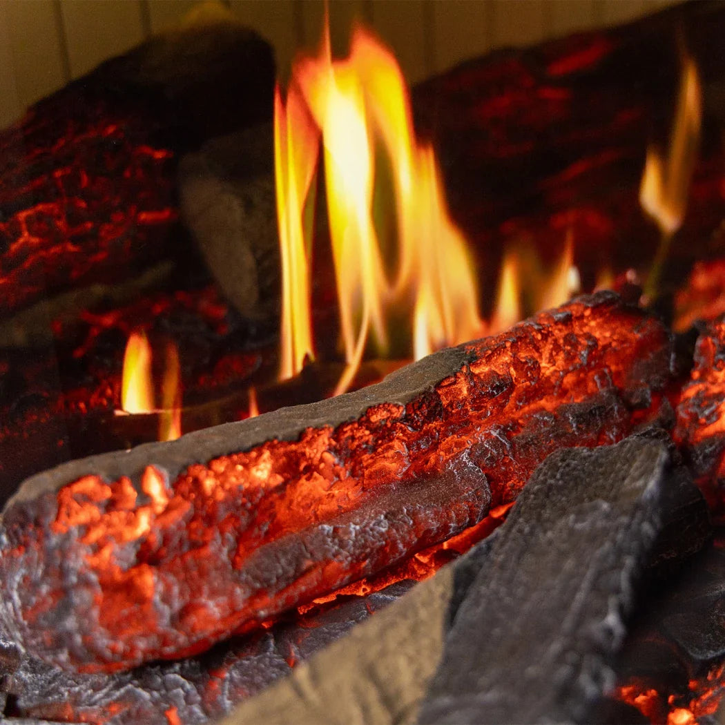 Șemineu Electric Încorporat pe 3 Laturi Dimplex Vista 130 III cu Tehnologie Opti-V 3D și Control de la Distanță - Putere de Încălzire Până la 2.0 kW