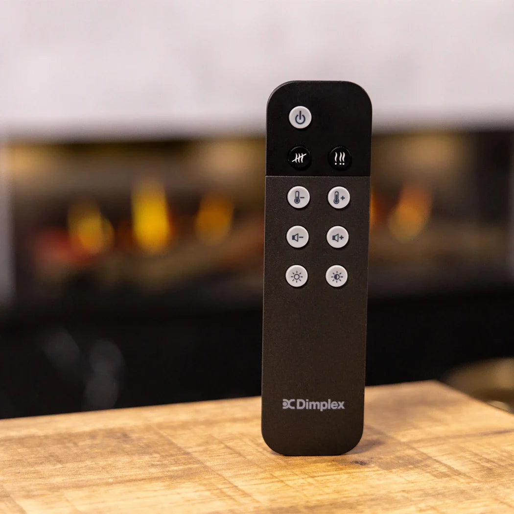 Șemineu Electric Încorporat pe 3 Laturi Dimplex Vista 130 III cu Tehnologie Opti-V 3D și Control de la Distanță - Putere de Încălzire Până la 2.0 kW