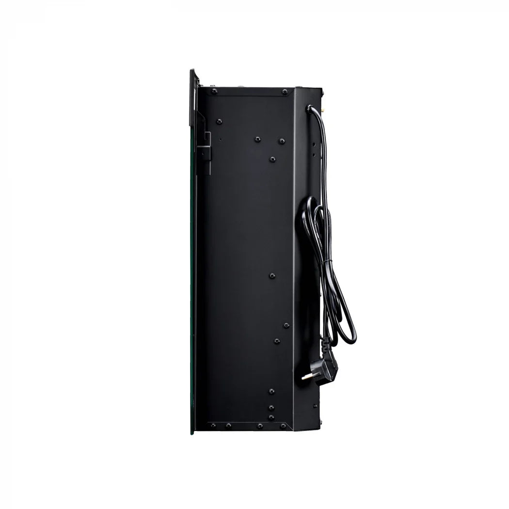 Șemineu Electric XDH - Negru, Insert Recesabil cu Încălzire Termostatată