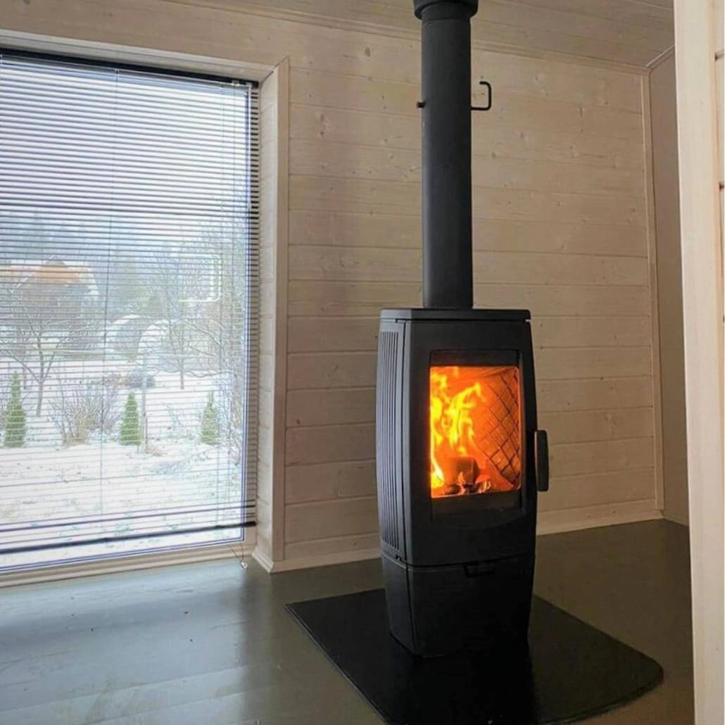 Sobă de fontă GALA Negru - 8kW
