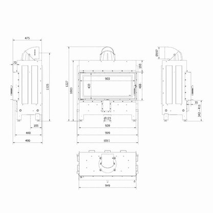Focar LUCY 16 V2 - samota neagra