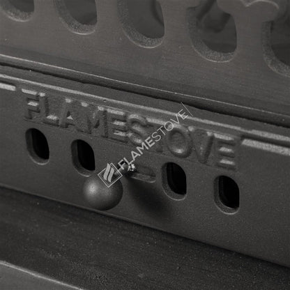 FS-044 Sobă Verticală Clasic Retro cu Cuptor | Eficiență Ridicată pe Lemn și Cărbuni, Sticlă Schott Robax, Termostat Cuptor