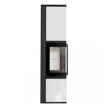 Soba Tora L 8-11kW - Panou alb de sticla