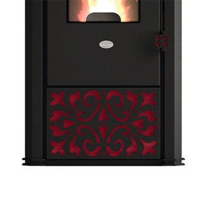SOBA PELETI 2.5-9.5 KW - LUCILLA ROSSO