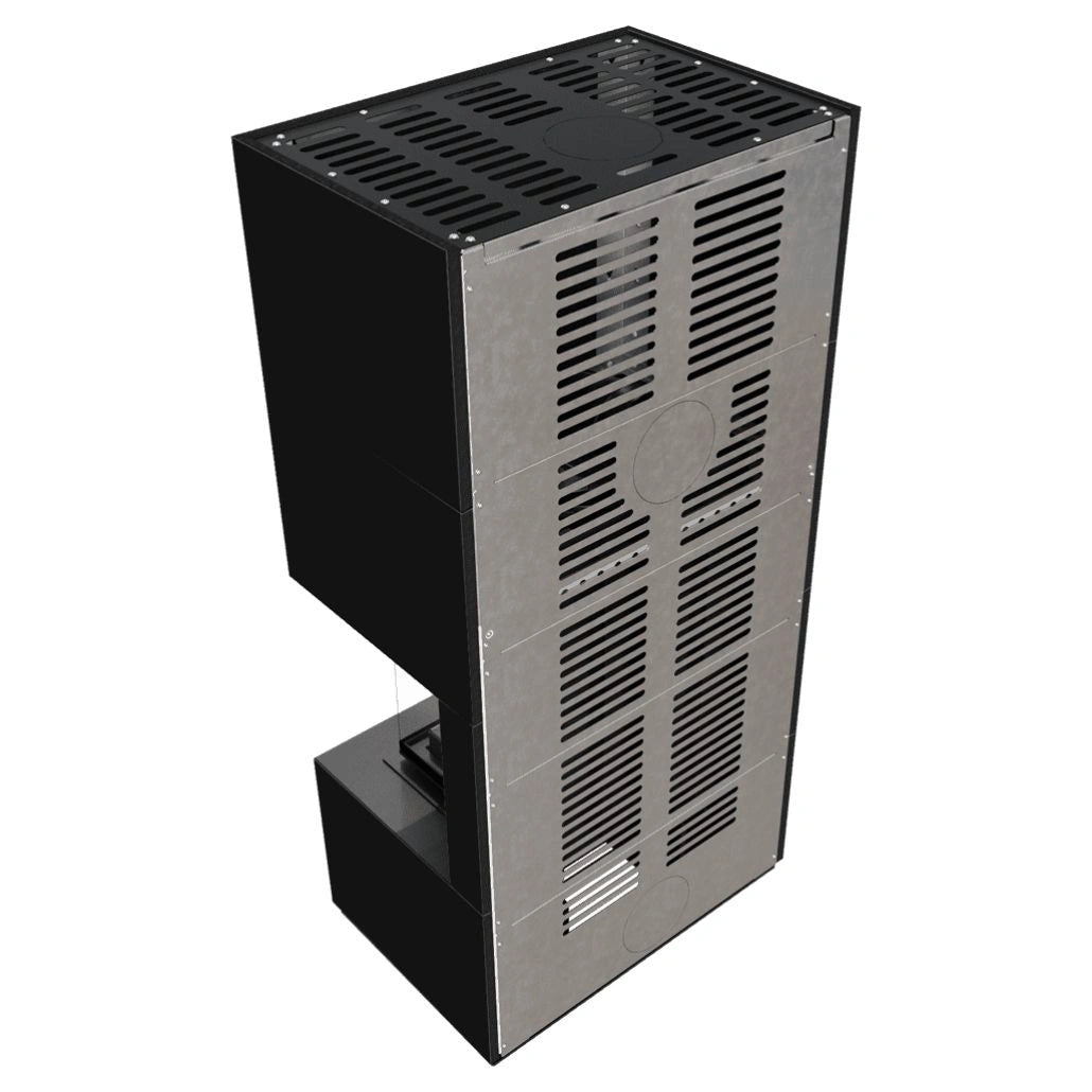 Flotek BOX 8 kW NERO ASSOLUTO Sticla Dreapta - cuarz sinterizat