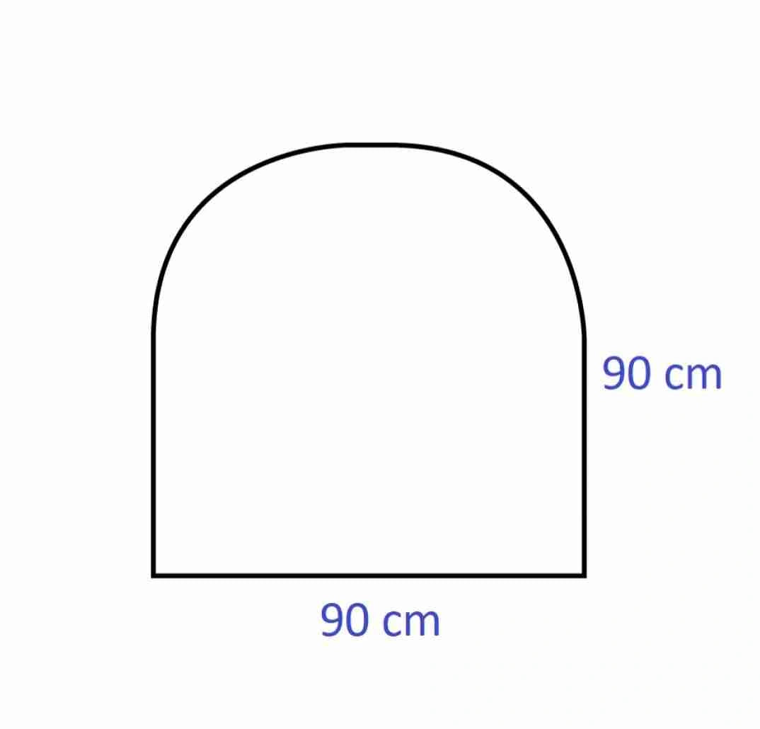 Tabla 2mm de protectie sub soba - 90x90cm