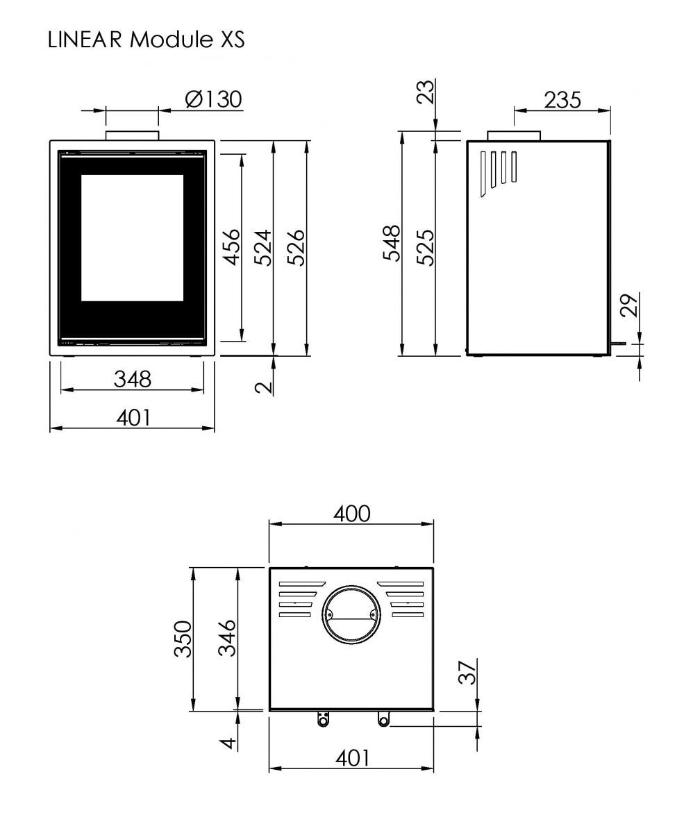 Linear module XS Spartherm