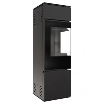 Soba otel Ren S 7kW sticla stanga - Samota neagra