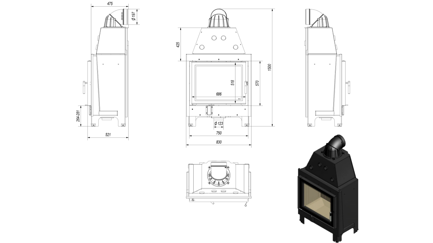 MBA 18-21 kw cu recuperator