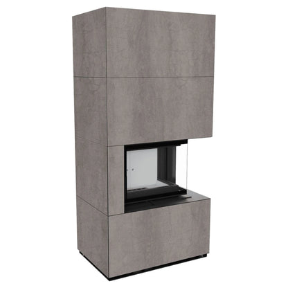 Flotek BOX 8 kW SAVOIA GRIGIA Sticla Dreapta - cuarz sinterizat