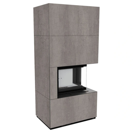 Flotek BOX 8 kW SAVOIA GRIGIA Sticlă Dreapta - cuarz sinterizat