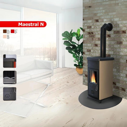 Sobă de fontă MAESTRAL N Maro - 6.5kW