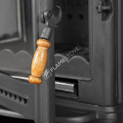 Sobă Lux Style Modena FS-022ST: Eficiență Ridicată cu Sticlă Schott Robax și Design Elegant