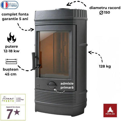 Soba fonta Gomont 12-18kW