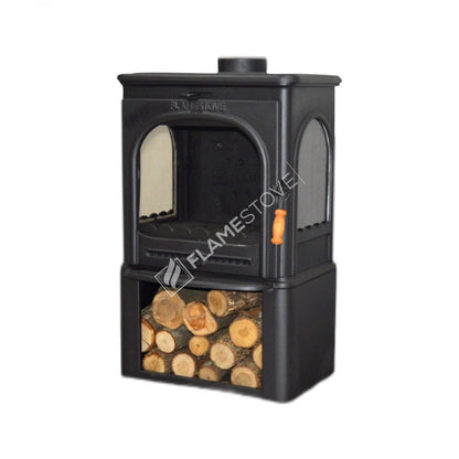 Sobă Lux Style Modena FS-022ST: Eficiență Ridicată cu Sticlă Schott Robax și Design Elegant