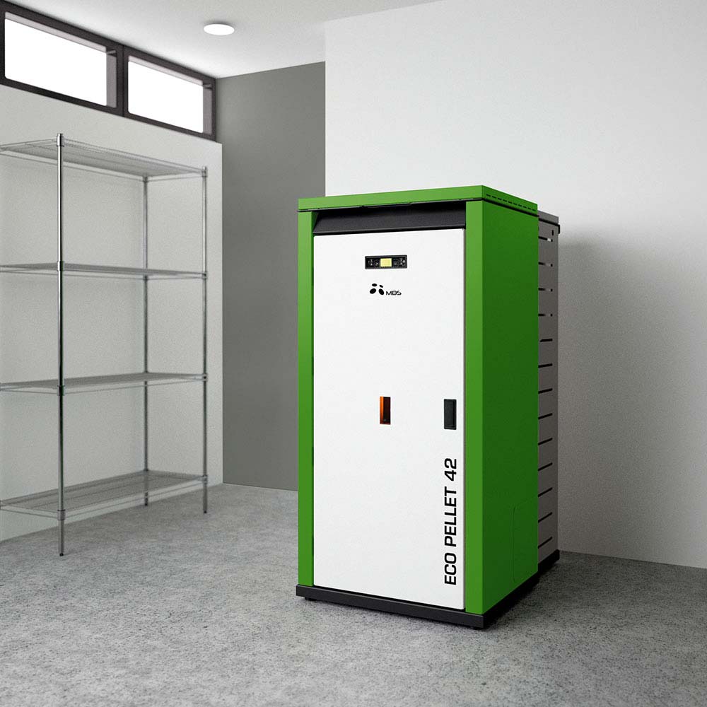 Centrală Termică pe Peleți ECO PELLET Series - Putere 33/38/42 kW