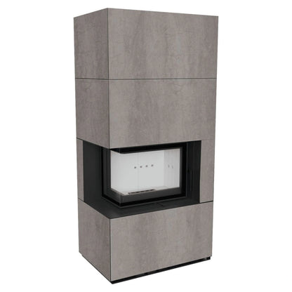 Flotek BOX 8 kW SAVOIA GRIGIA Sticla Stanga - cuarz sinterizat