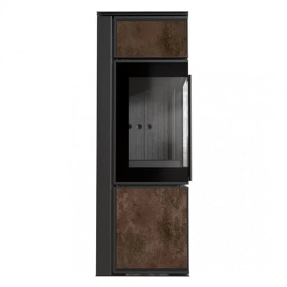 Soba Tora S 8-11kW OXIDE MORO - Samota neagra