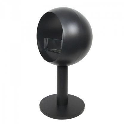 Șemineu Freestanding Edmonton cu Două Fețe - Vederi Spectaculoase ale Flăcărilor