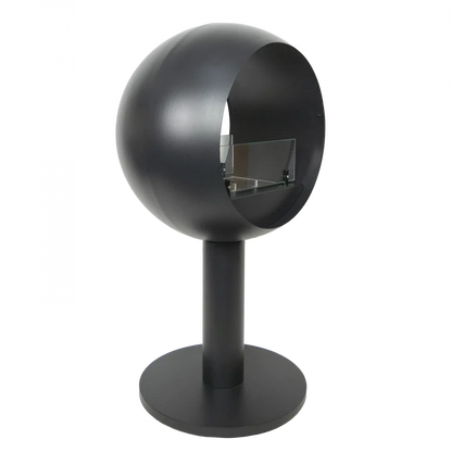 Șemineu Freestanding Edmonton cu Două Fețe - Vederi Spectaculoase ale Flăcărilor