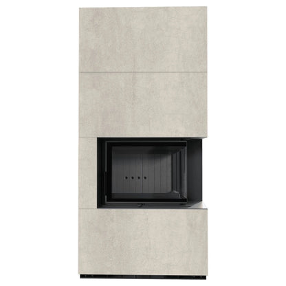 Flotek BOX 8 kW SAVOIA PERLA Sticla Dreapta - Samota Neagra