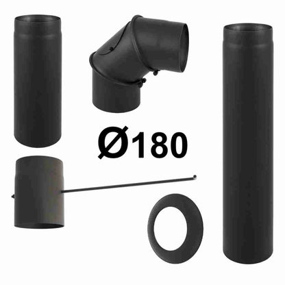 Pachet burlane fi180 racordare cos fum - PRO