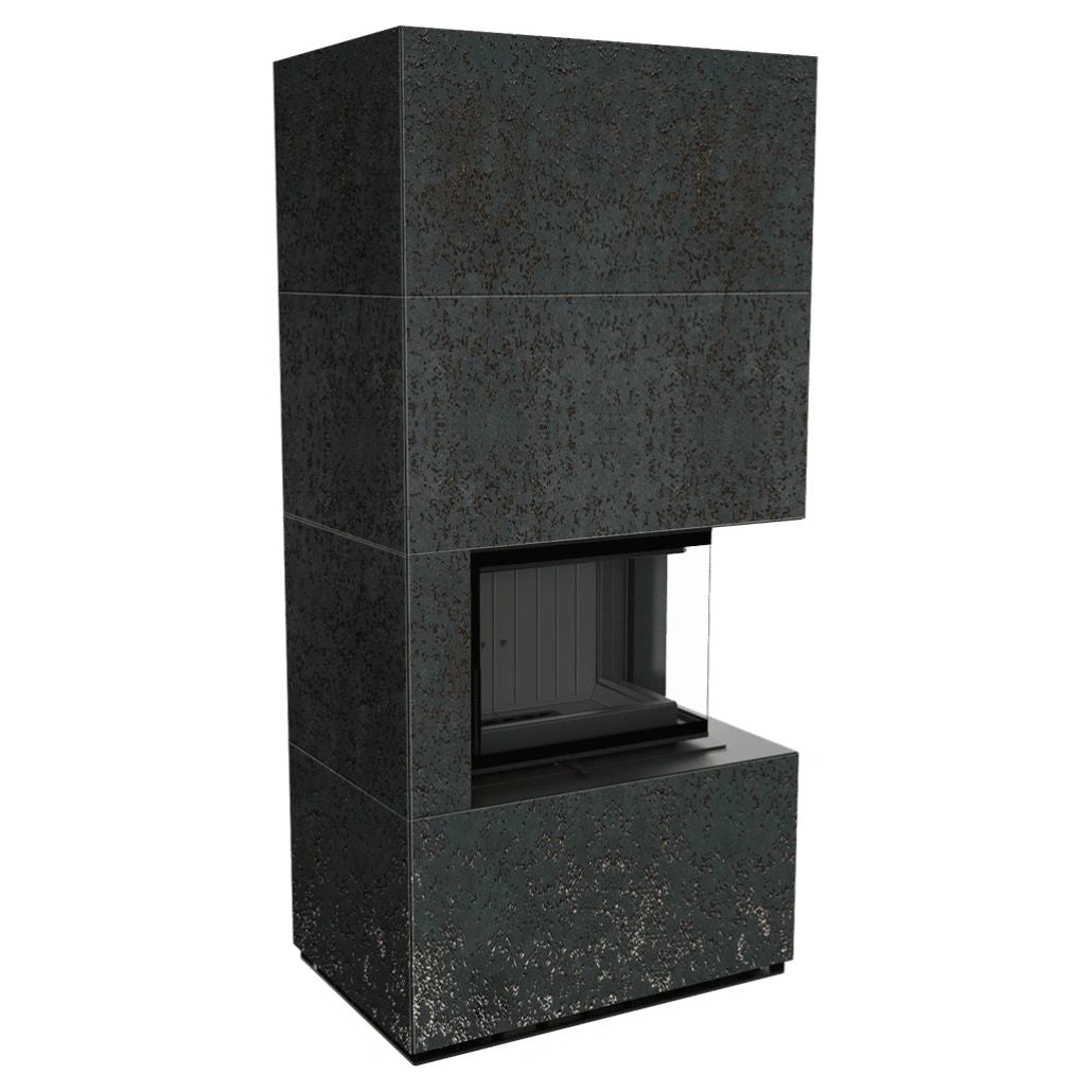Flotek BOX 8 kW OXIDE NERO Sticla Dreapta - Samota Neagra