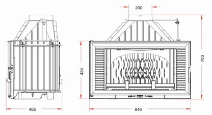 Focar 840 Horizontal