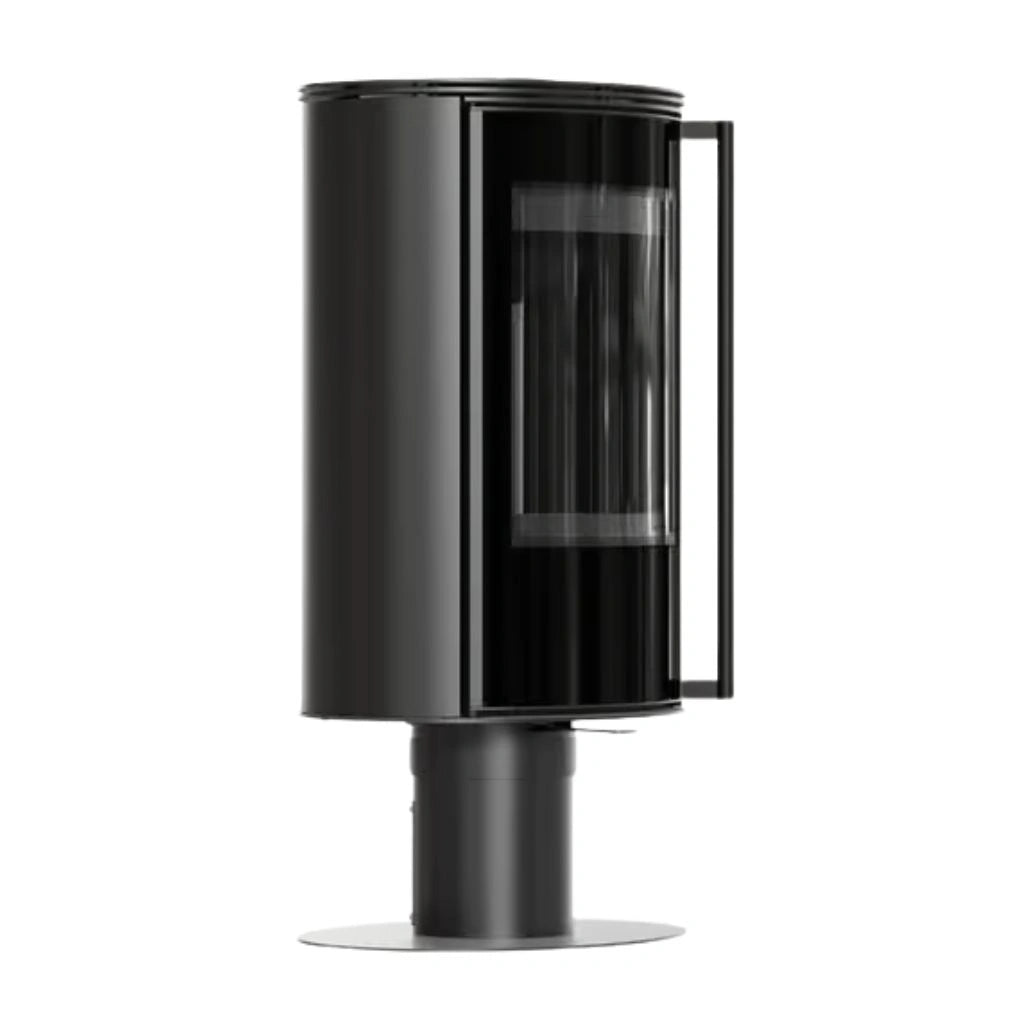 Soba rotativa otel Erik N 5.5 kW - Samota neagra - 360*