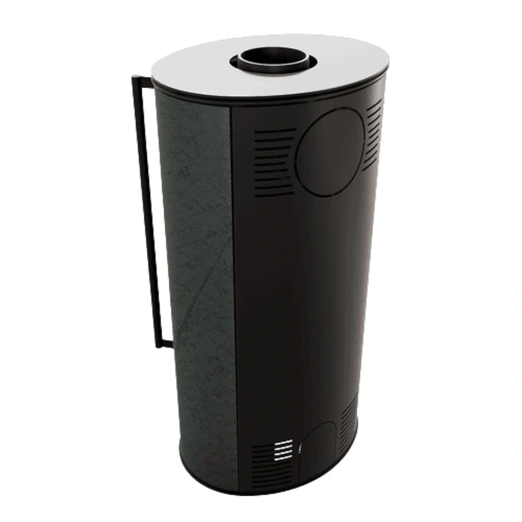 Soba Erik 5.5kW Serpentino - samota neagra