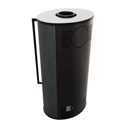 Soba Erik 5.5kW Serpentino - samota neagra