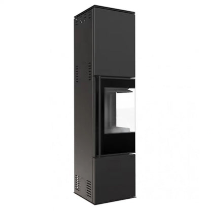 Soba otel Ren L 7kW - sticla dreapta samota neagra