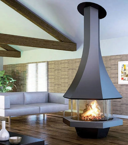 Șemineu suspendat JC Bordelet Eolia 907 Central