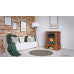 Sobă de teracotă exclusivă ABX Bavaria, bază din faianță, Ahornweiss