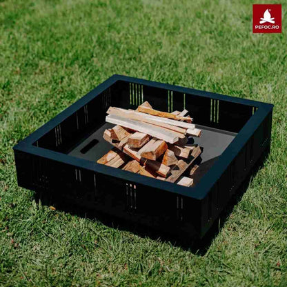 VATRA DE FOC EXTERIOR QUADRUM - 75X75 CM